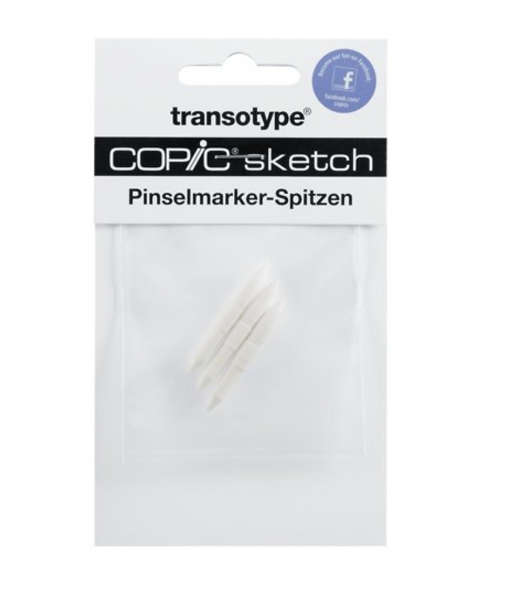 Copic Marker Ucu Super Brush - 3 Adet (Sketch&Ciao)
