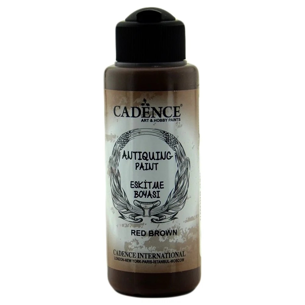 Cadence Eskitme Boyası 120 ml Kızıl Kahve 301
