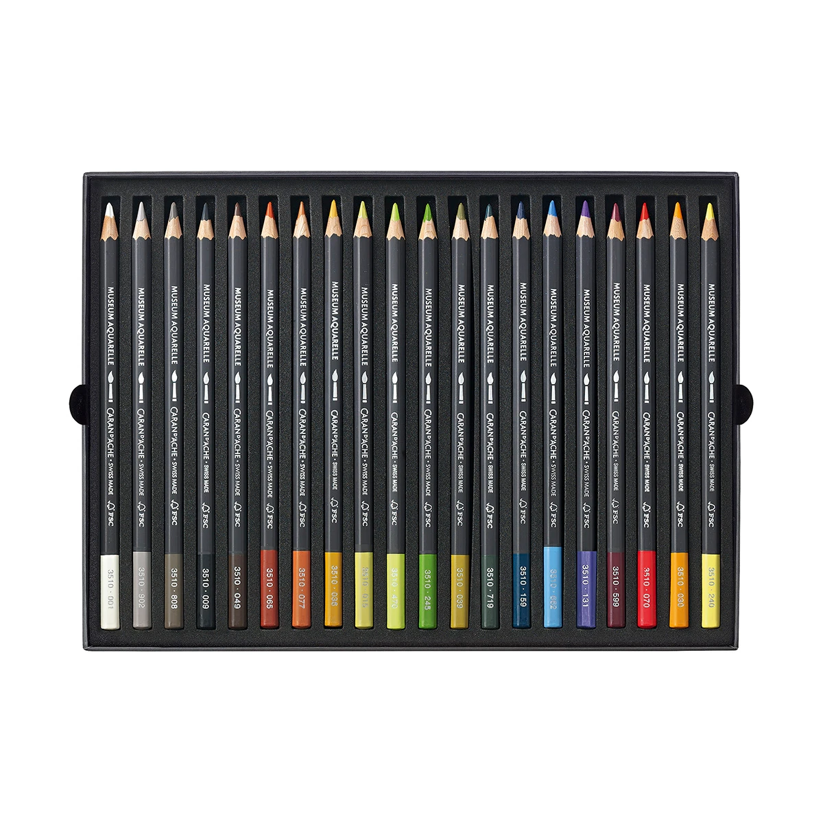 Caran d'Ache Museum Aquarell Landscape Assortment Sulu Boya Kalem Seti 20 Renk