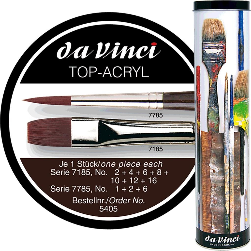 Da Vinci Nova Sentetik Hediyelik Akrilik ve Yağlı Boya Seti Seri 5404