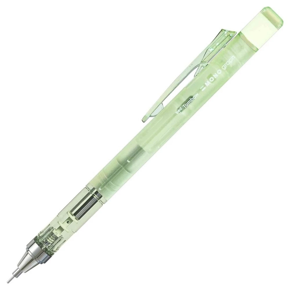 Tombow Mono Graph Pastel Glass Mekanik Kurşun Kalem 0,5 mm Cam Yeşil