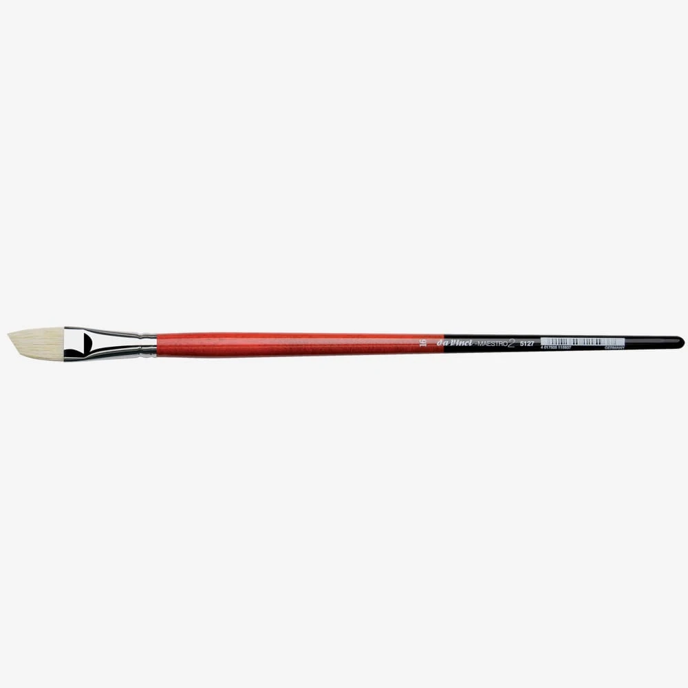 Da Vinci 5127 Seri Brush Angular Shape White Bristles No:16