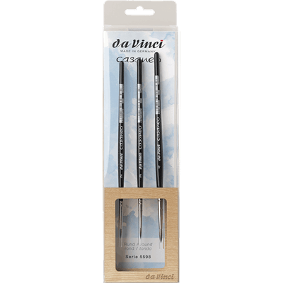 Da Vinci 5598 Seri Casaneo Water Colour Brush Set Round No: 2-3-4