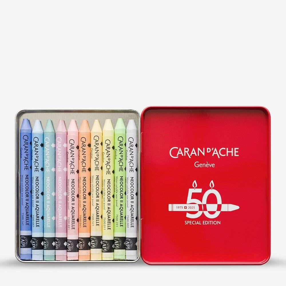 Caran d'Ache Neo Pastel Seti Pastel 10 Renk