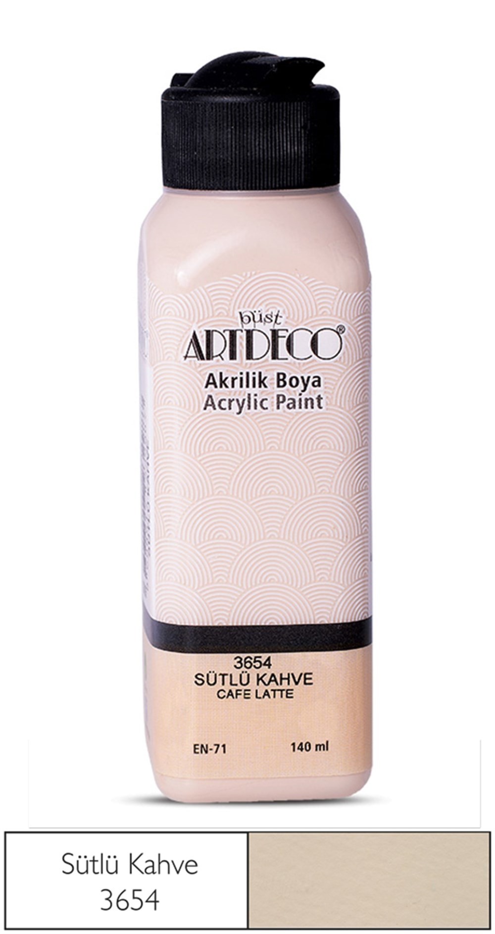 Artdeco Akrilik Boya 140 ml 3654 Sütlü Kahve