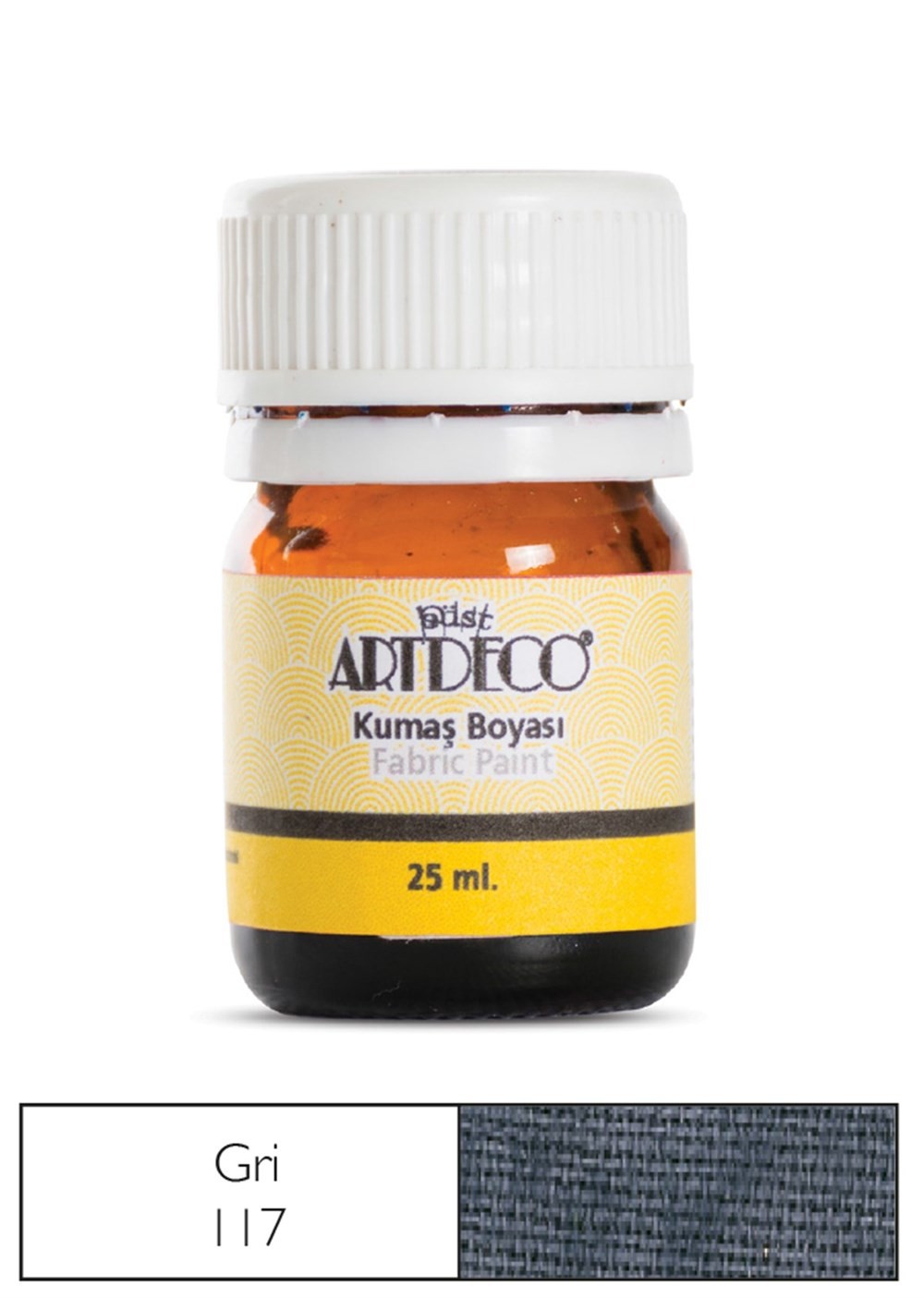 Artdeco Kumaş Boyası 25 ml 117 Gray / Gri