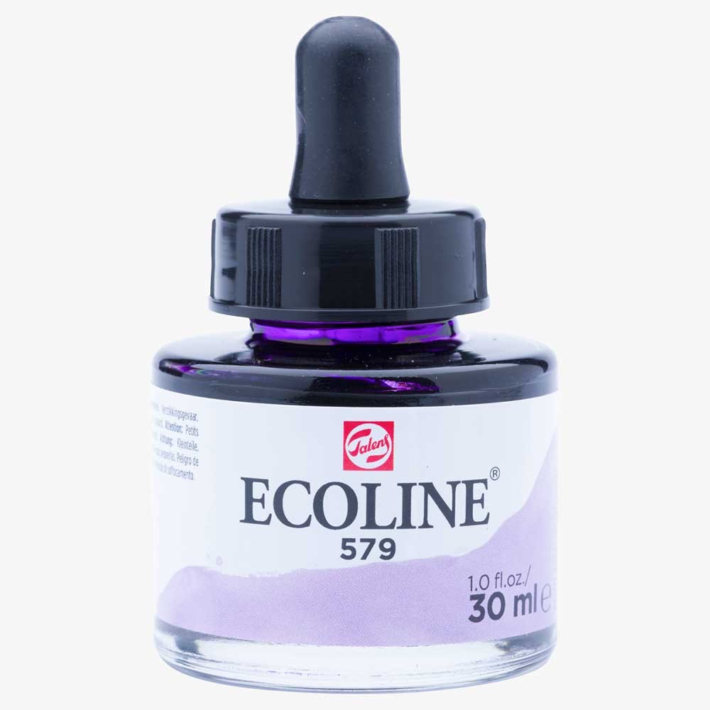 Talens Ecoline Sıvı Suluboya 30ml - Pastel Violet 579