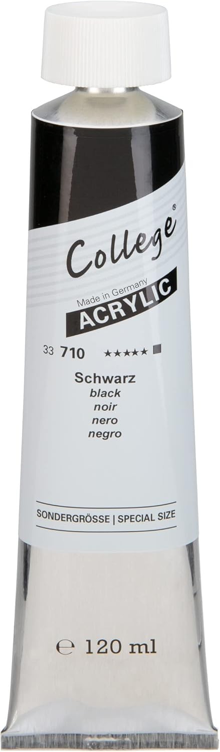 Schmincke College Akrilik Boya 120 ml 710 Black
