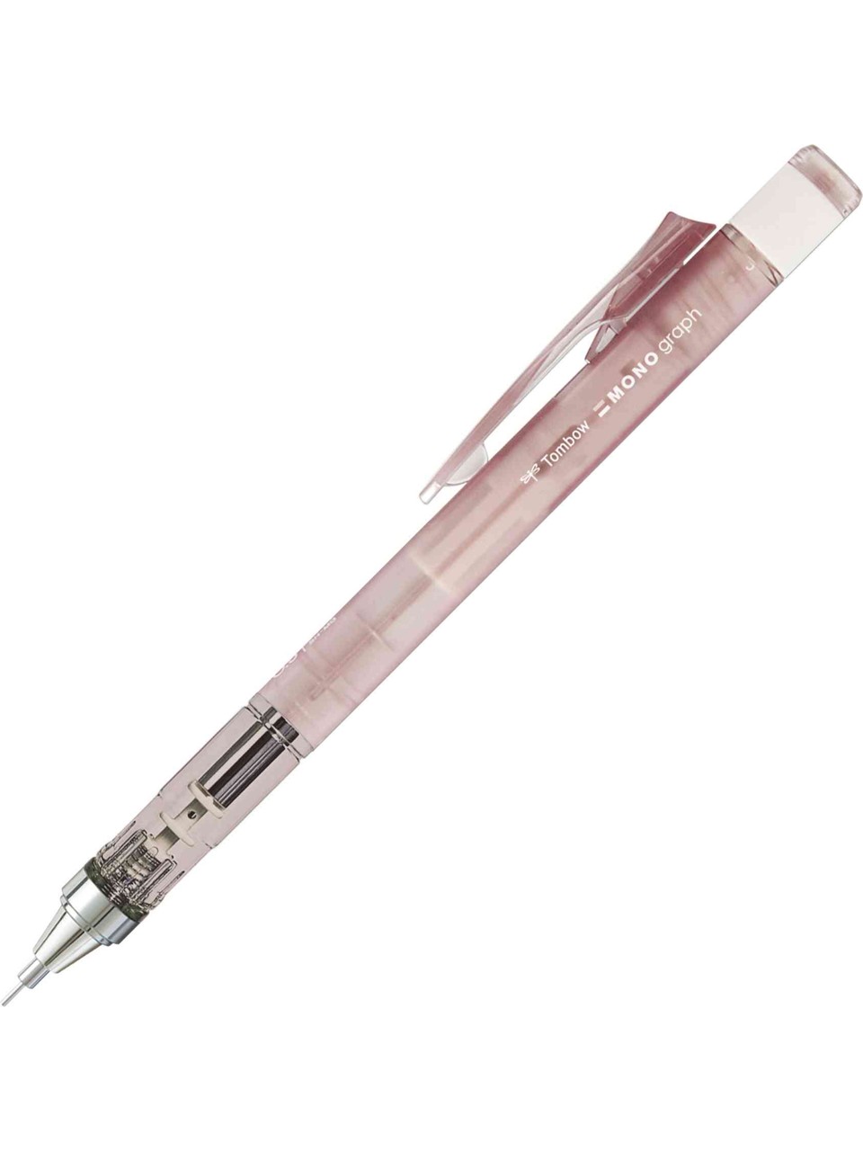 Tombow Mono Graph Pastel Glass Mekanik Kurşun Kalem 0,5 mm Cam Kahve