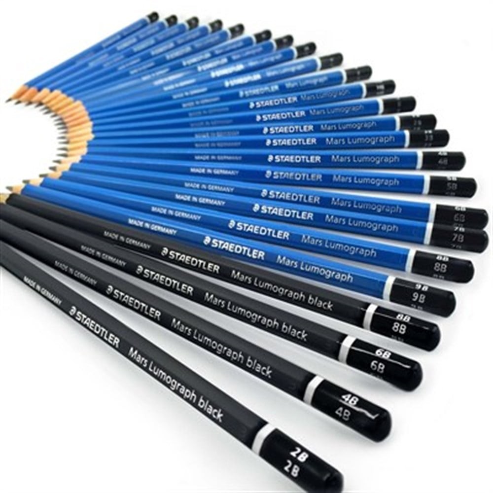 Staedtler 100 G24 Mars Lumograpy Kurşun Kalem 24'Lü