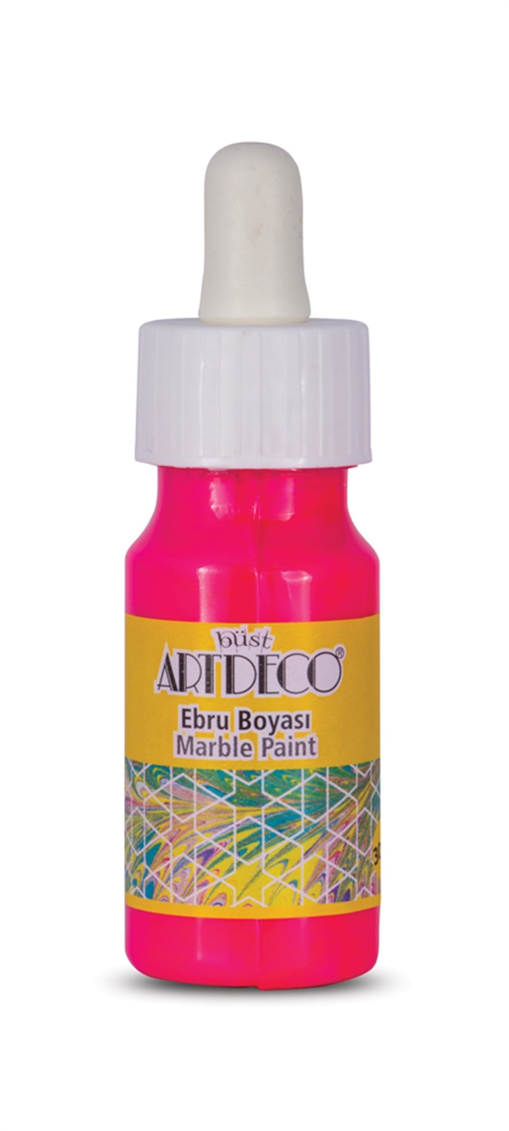 Artdeco Ebru Boyası 30 ml 93 Neon Pembe