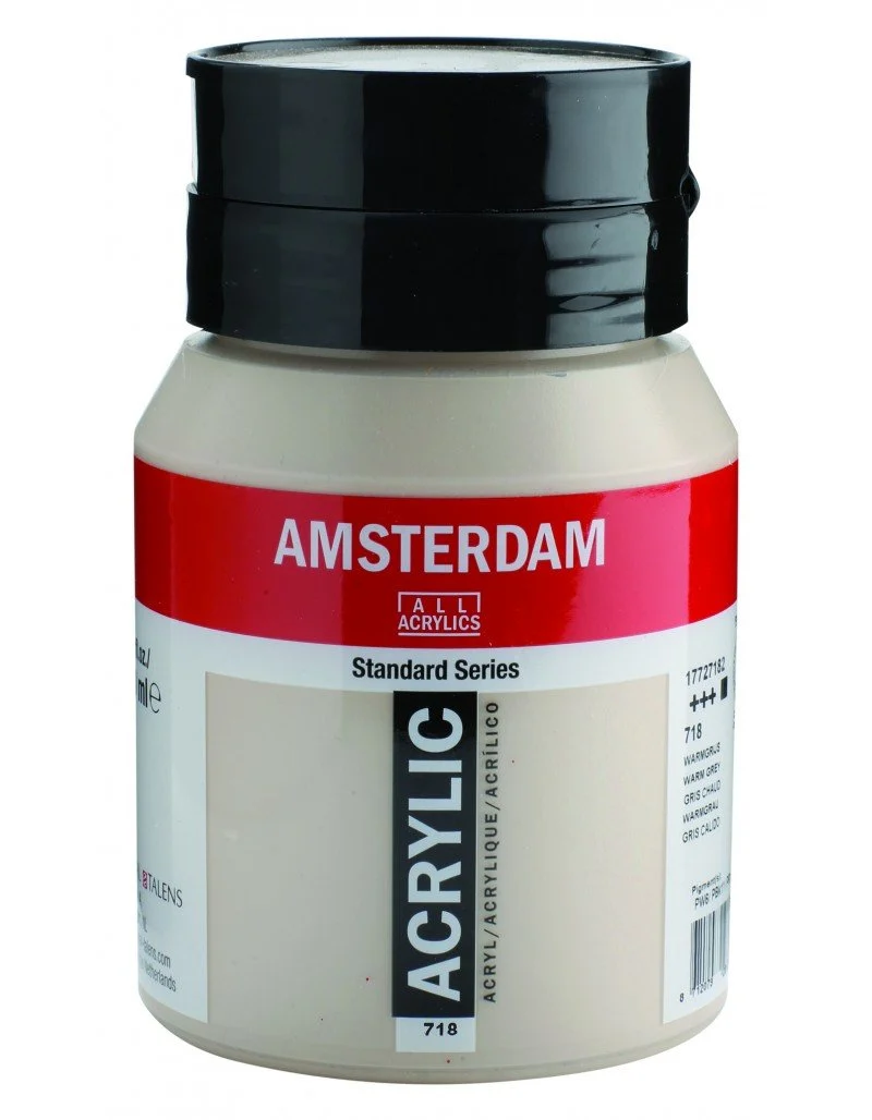 Talens Amsterdam Standard Akrilik Boya 500 ml 718 Warm Grey