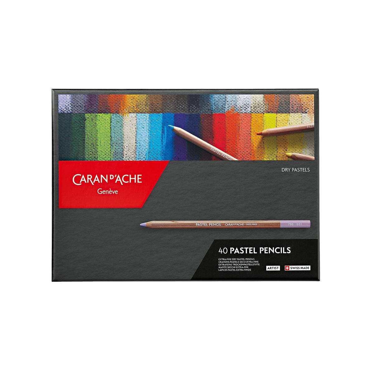 Caran d'Ache Pastel Pencils Set 40 Renk