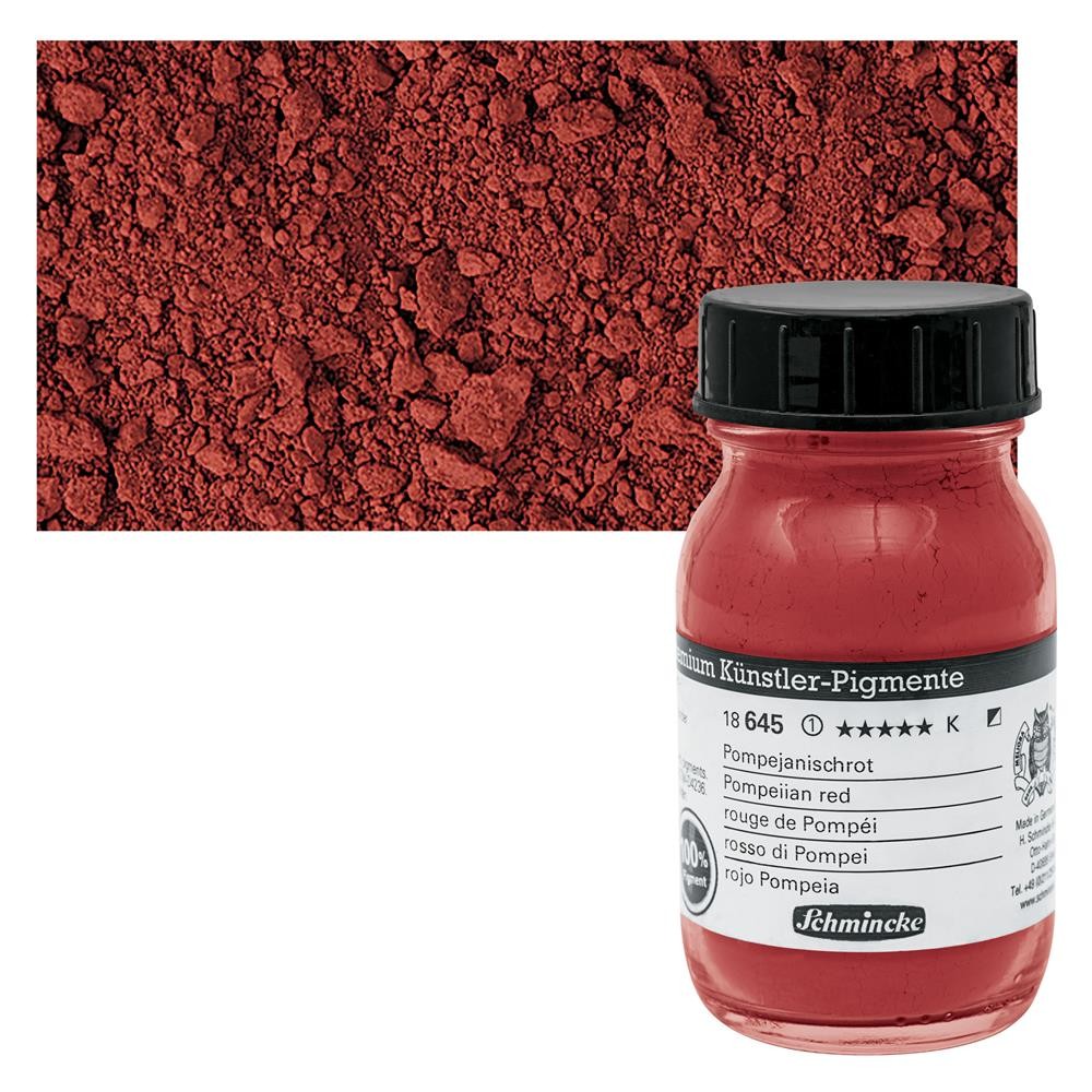 Schmincke Toz Pigment Pompeiian Red 100 ml