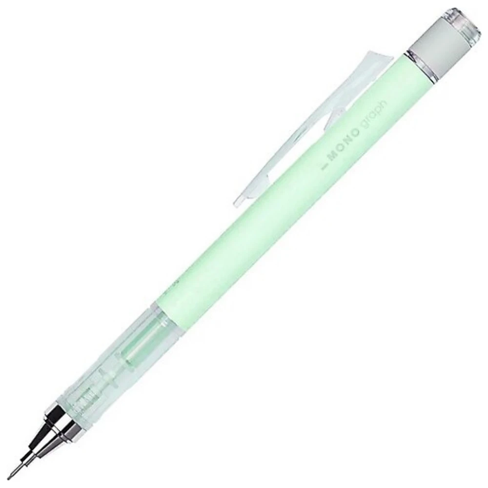 Tombow Mono Graph Pastel Glass Mekanik Kurşun Kalem 0,7 mm Nane Yeşili