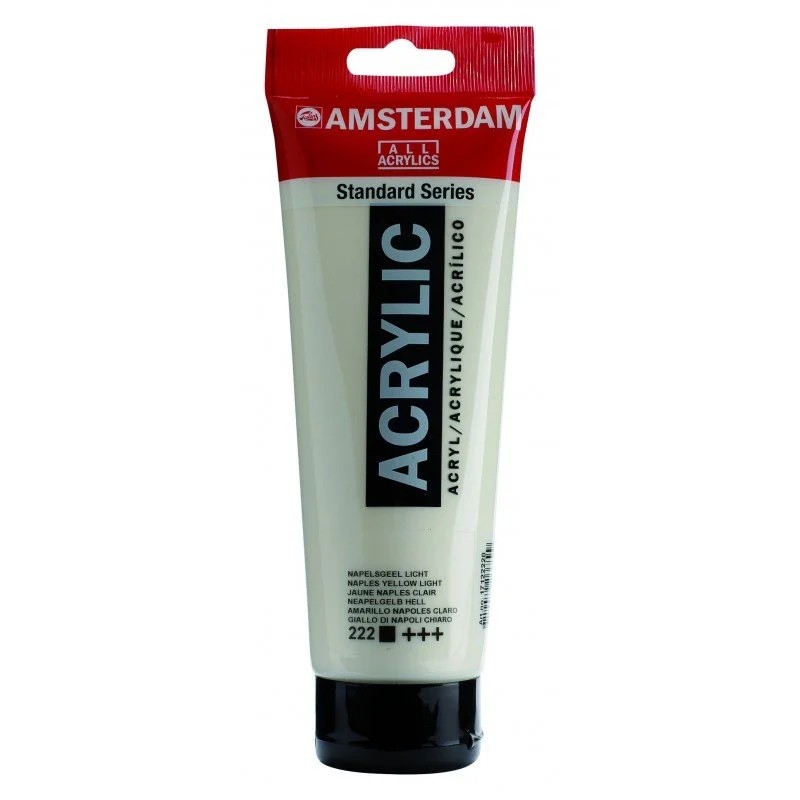 Talens Amsterdam Standard Akrilik Boya 120 ml 222 Naples Yellow Light