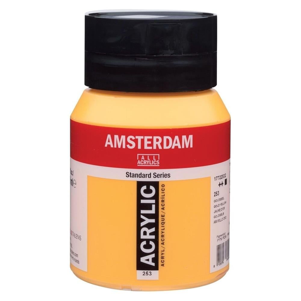 Talens Amsterdam Akrilik Boya 500 ml 253 Gold Yellow