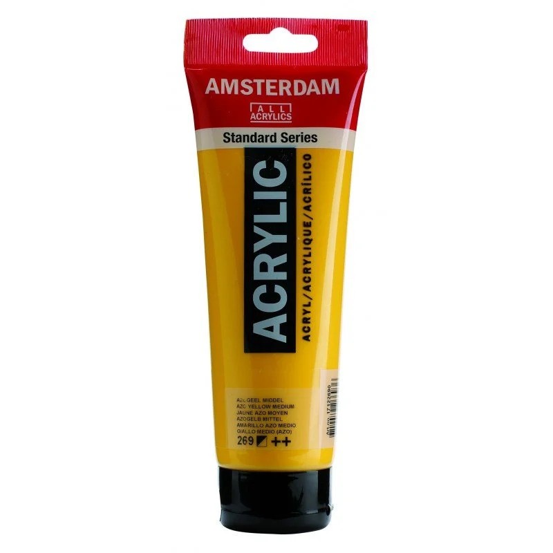 Talens Amsterdam Standard Akrilik Boya 120 ml 269 Azo Yellow Medium