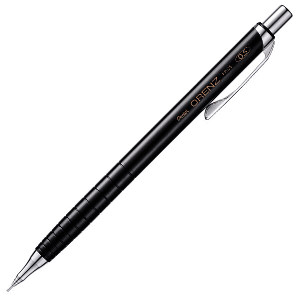 Pentel Orenz 0.5 mm Uç Korumalı Teknik Çizim Versatil Kalemi Siyah