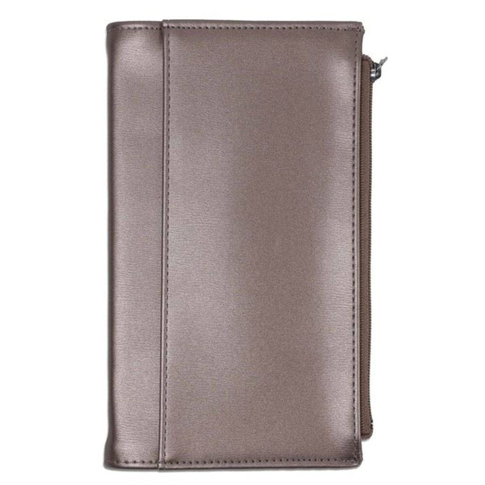 Victorias Journals Zipco Yumuşak Kapak Çizgili Defter 9.6x16.6 cm 80 gr 96 Yaprak Altın Gül