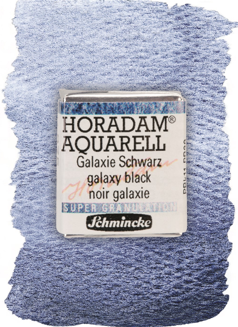 Schmincke Horadam Supergranulation Sulu Boya Galaxy Black 1/2 Tab.