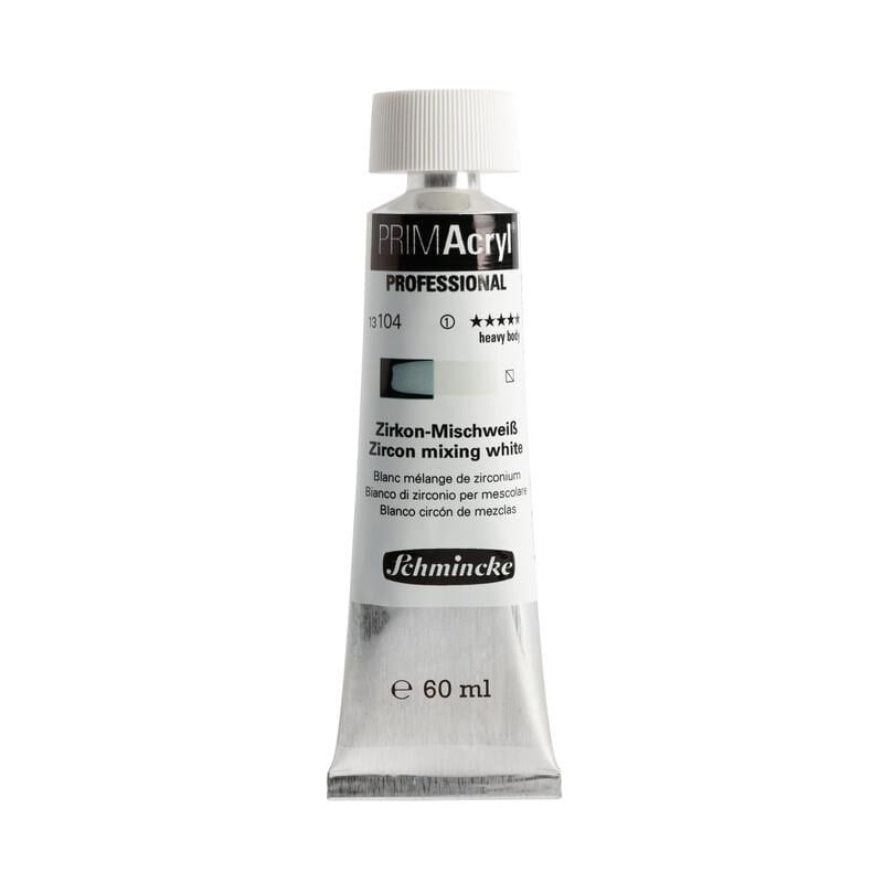 Schmincke Primacryl Artist Akrilik Boya 104 Zircon Mixing White 60 ml