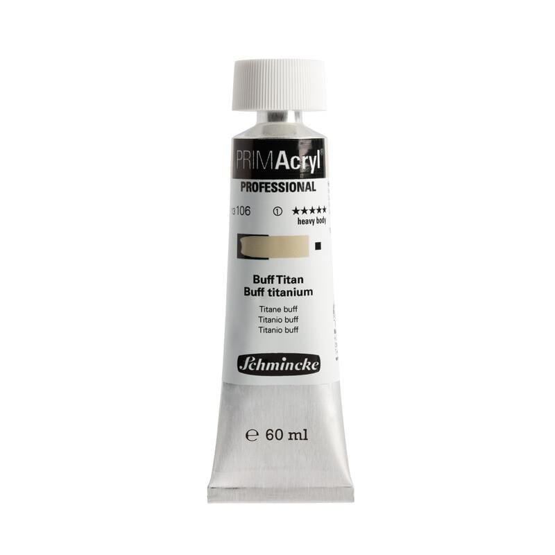 Schmincke Primacryl Artist Akrilik Boya 106 Buff Titanium 60 ml