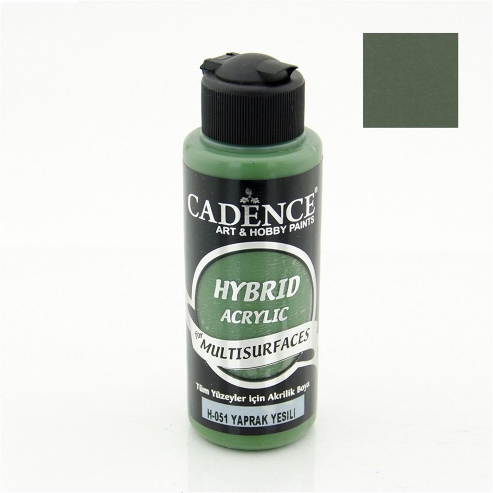 Cadence Hybrid Multisurface Akrilik Boya 120 ml H051 Yaprak Yeşili