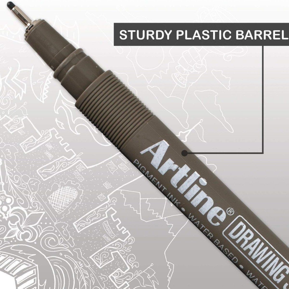 Artline Teknik Çizim Kalemi 0,5 mm Sepia