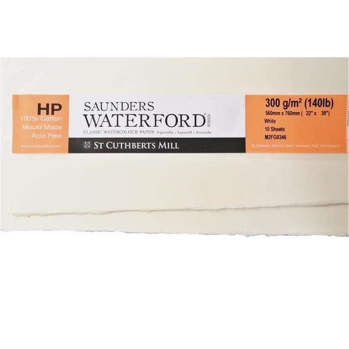 Saunders Waterford Sulu Boya Kağıdı High White HP 56X76 CM 300 gr
