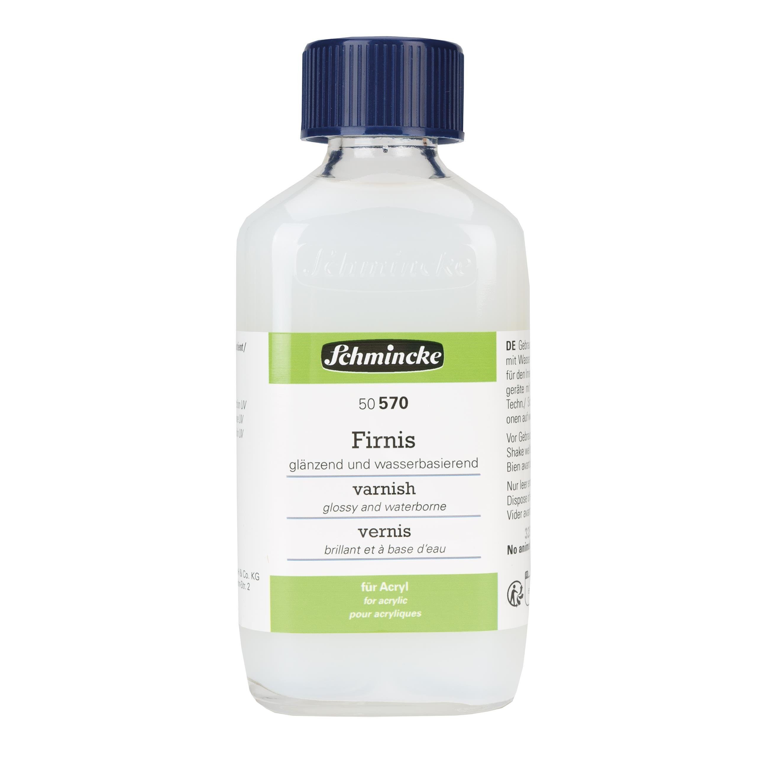 Schmincke Su Bazlı Parlak Vernik 200 ml
