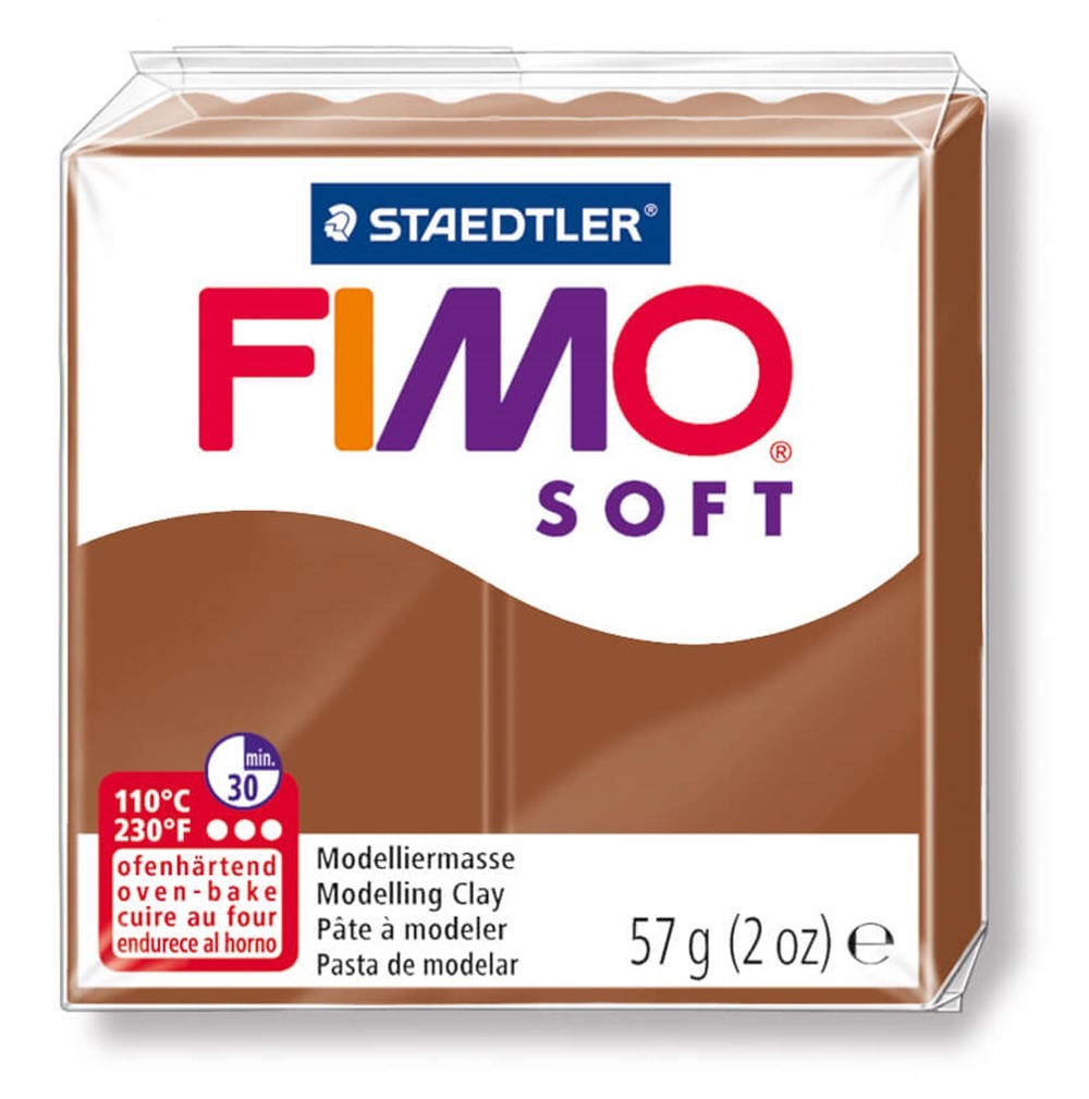 Fimo Soft Polimer Kil Karamel 57 gr