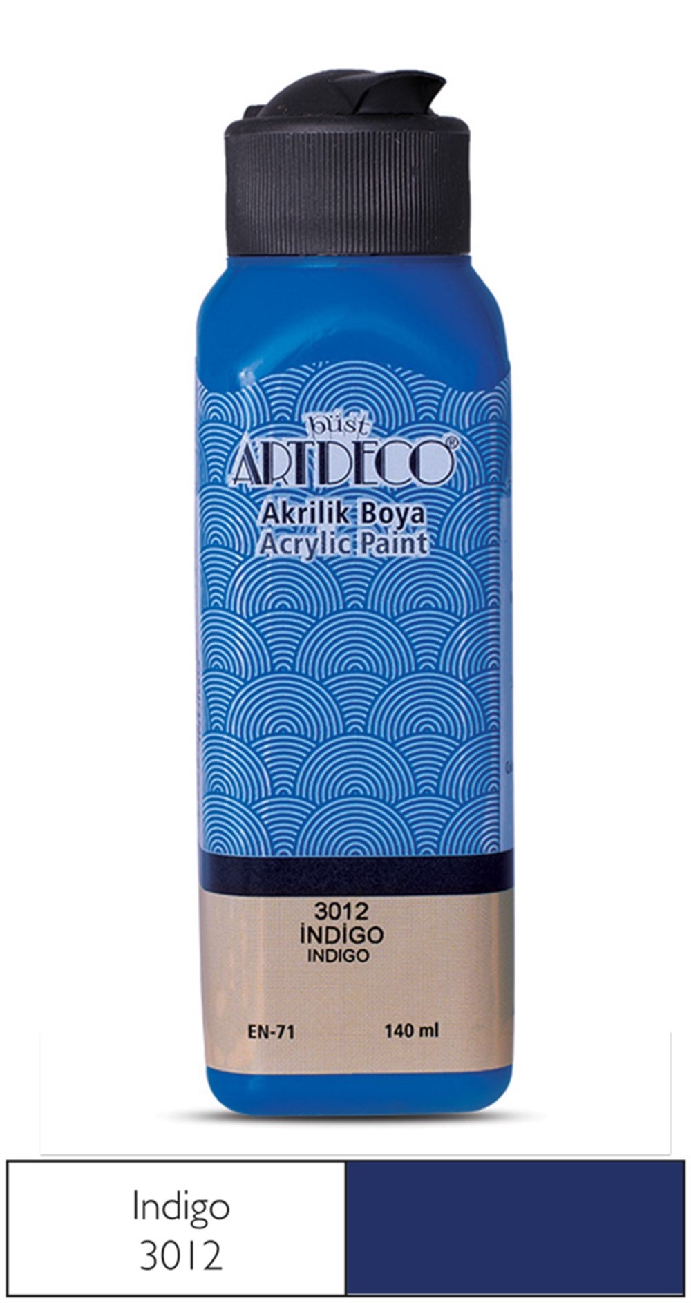 Artdeco Akrilik Boya 140 ml 3012 İndigo