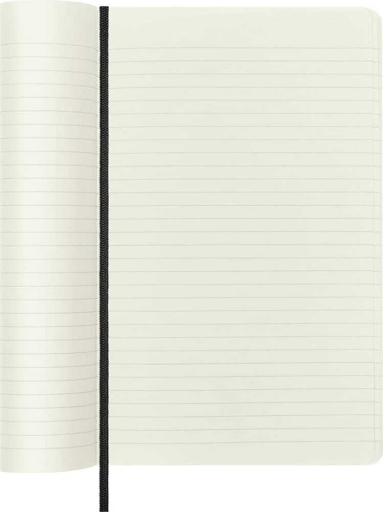 Moleskine Classic Yumuşak Kapak Çizgili Defter 13x21 Black