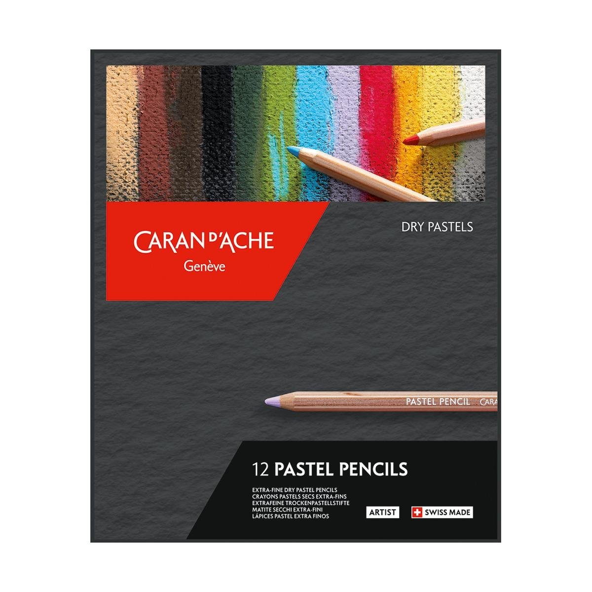 Caran d'Ache Pastel Pencils Set 12 Renk