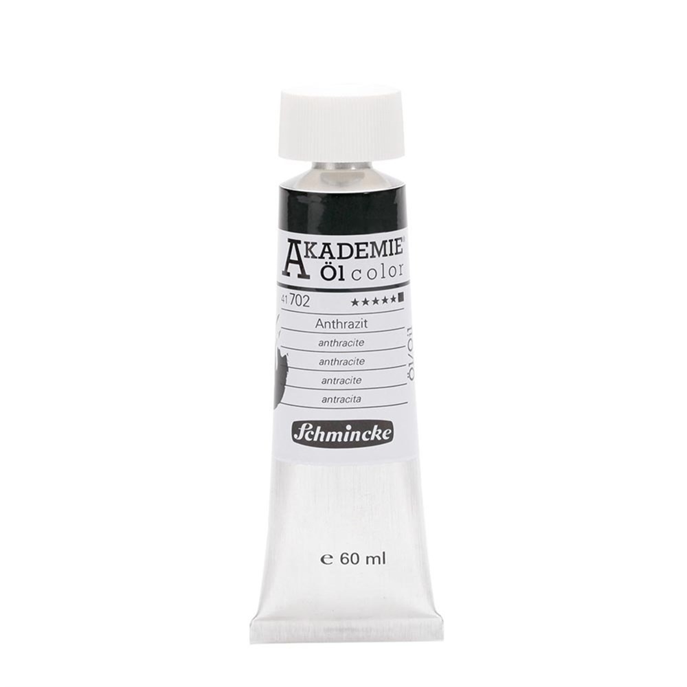 Schmincke Akademie Öl Color Yağlı Boya 60 ml Seri 1 702 Anthracite