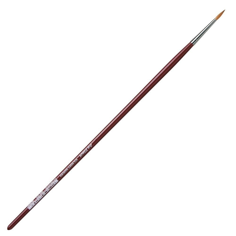 Da Vinci Kolinsky Kızıl Samur Kılı Yuvarlak Yağlı Boya Fırçası Seri 1610 No:7