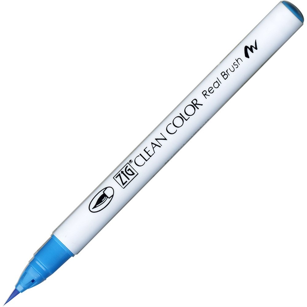 Zig Clean Color Real Brush Fırça Uçlu Marker Kalem 031 Cobalt Blue