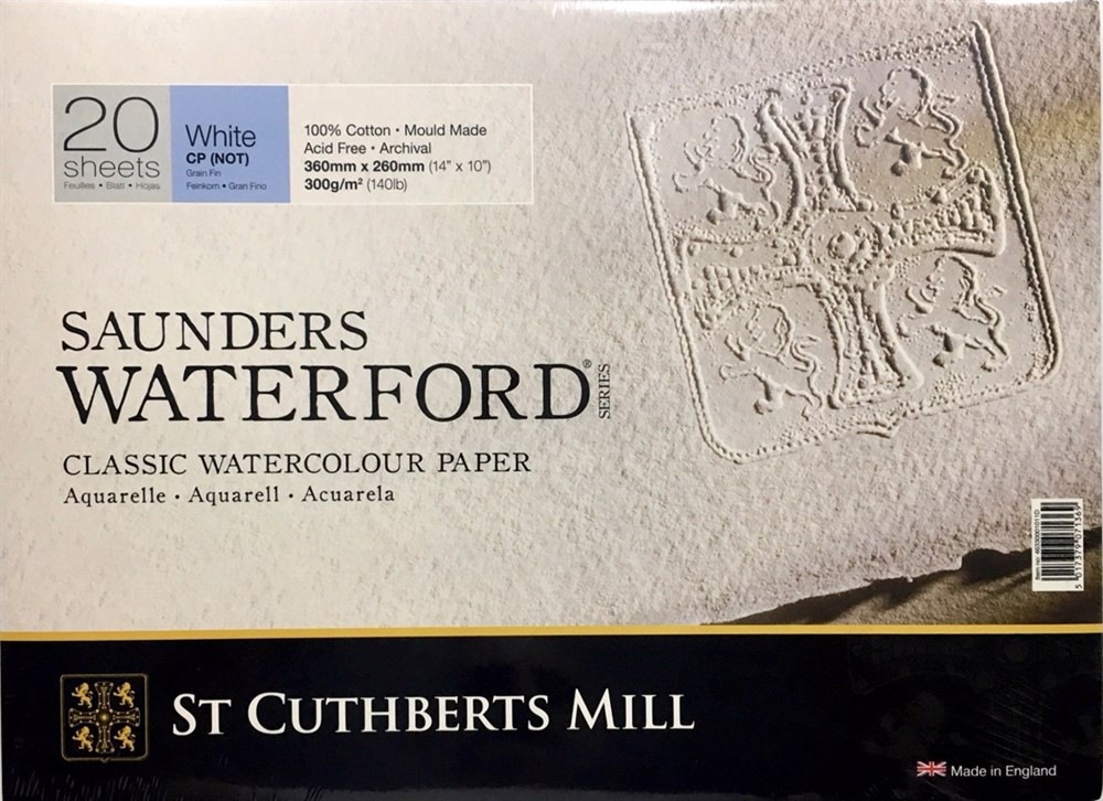 Saunders Waterford Suluboya Blok Cp 26x36cm 300gr 20syf