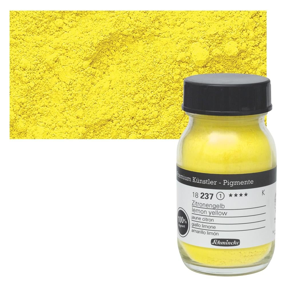 Schmincke Toz Pigment Lemon Yellow 100 ml