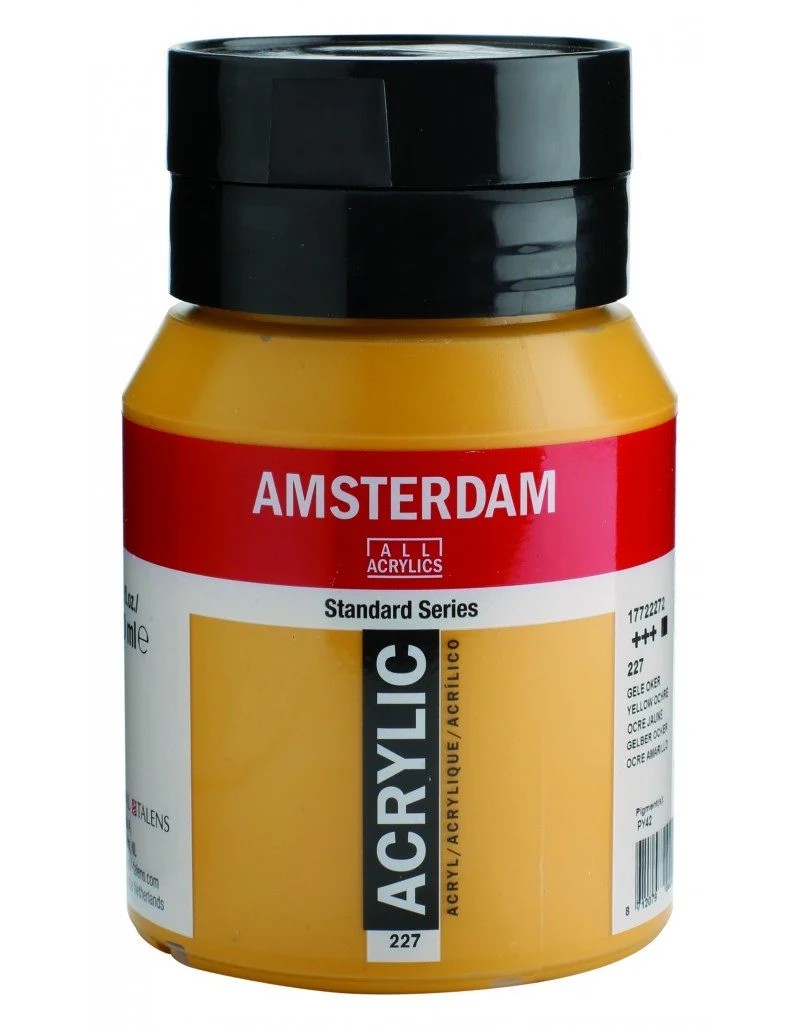 Talens Amsterdam Standard Akrilik Boya 500 ml 227 Yellow Ochre