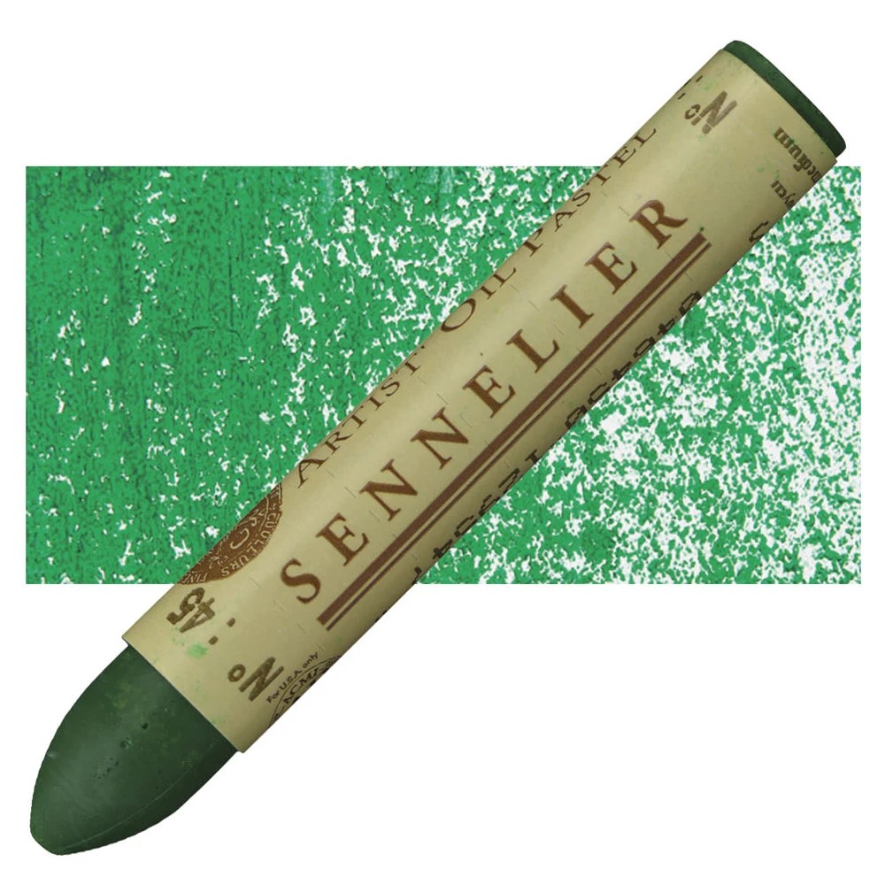 Sennelier Oil Pastel Green Medium No:045