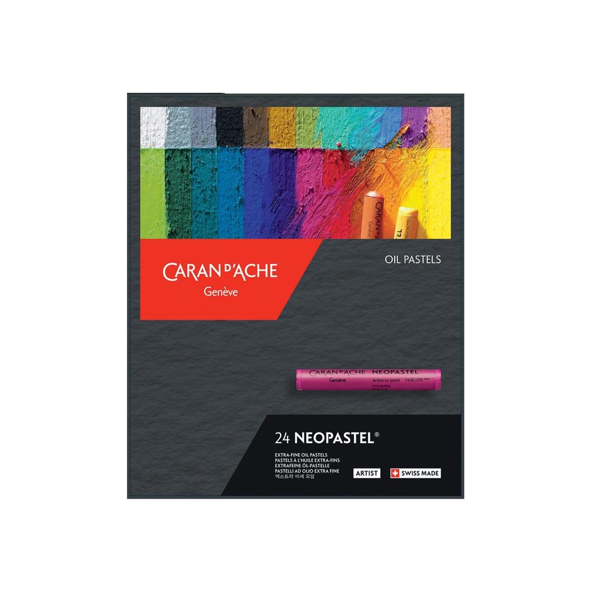 Caran d'Ache Neo Pastel Seti 24 Renk