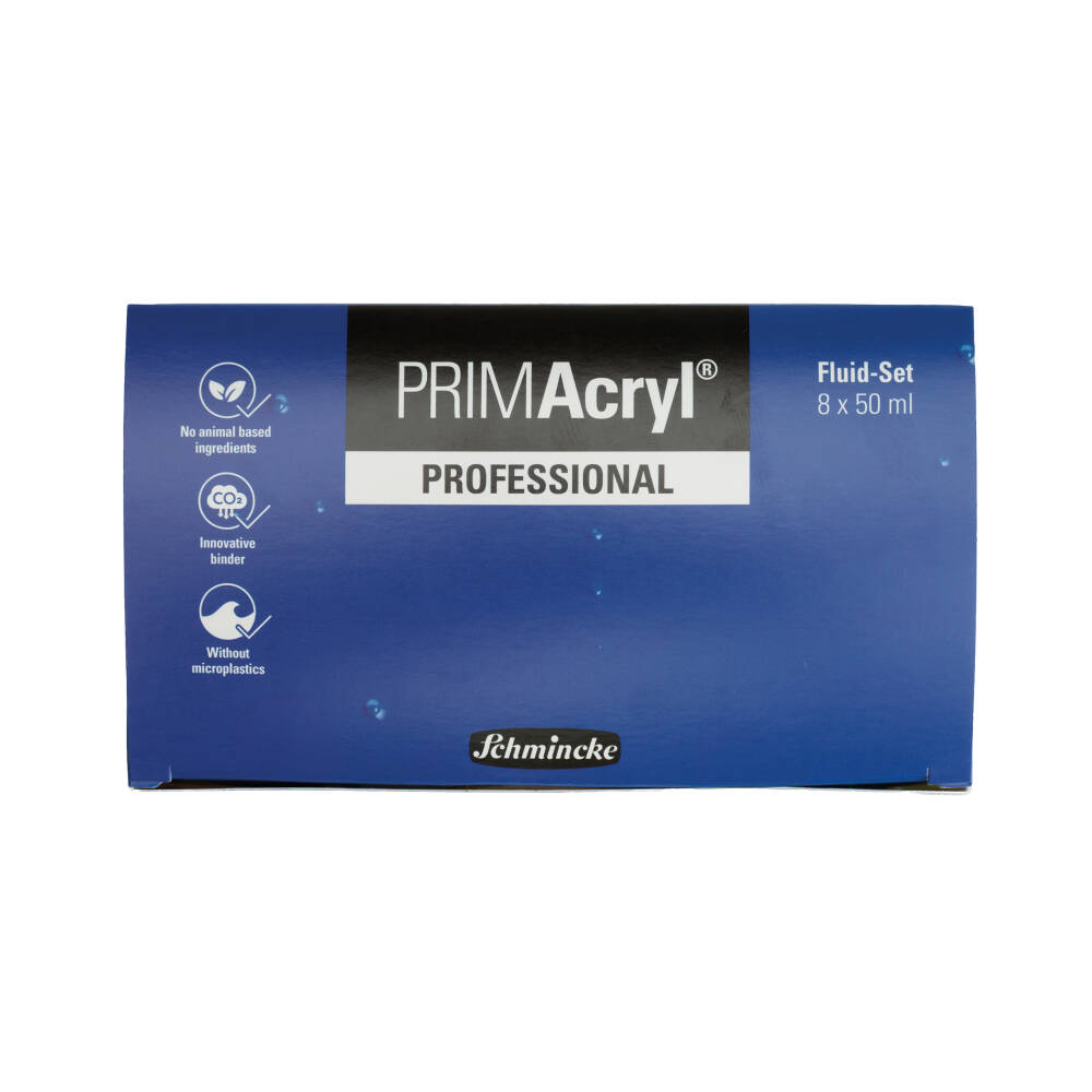 Schmincke Primacryl Artist Akrilik Boya Fluid Set 8x50 ml