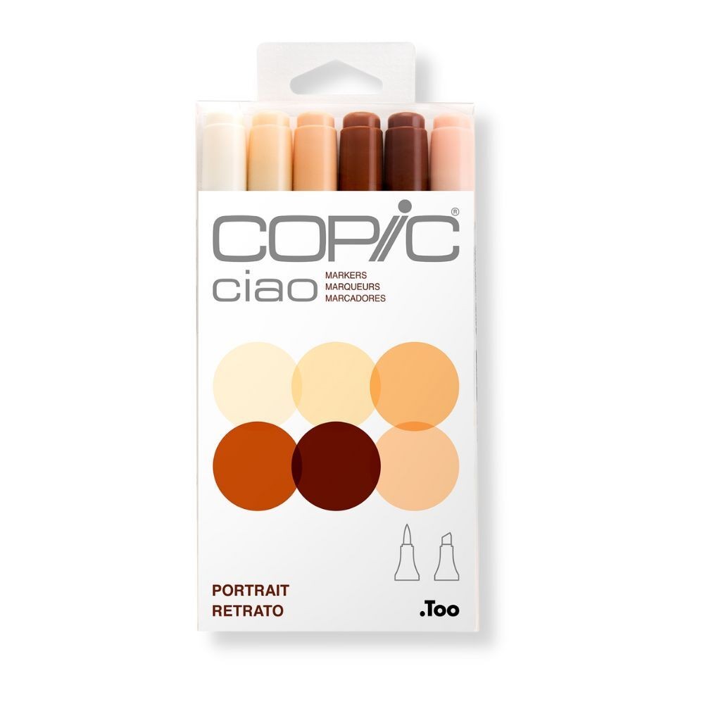 Copic Ciao Skin Portrait Set 6’lı