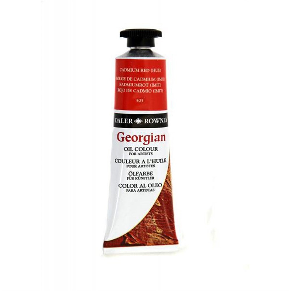 Daler Rowney Georgian Yağlı Boya 38 ml 503 Cadmium Red