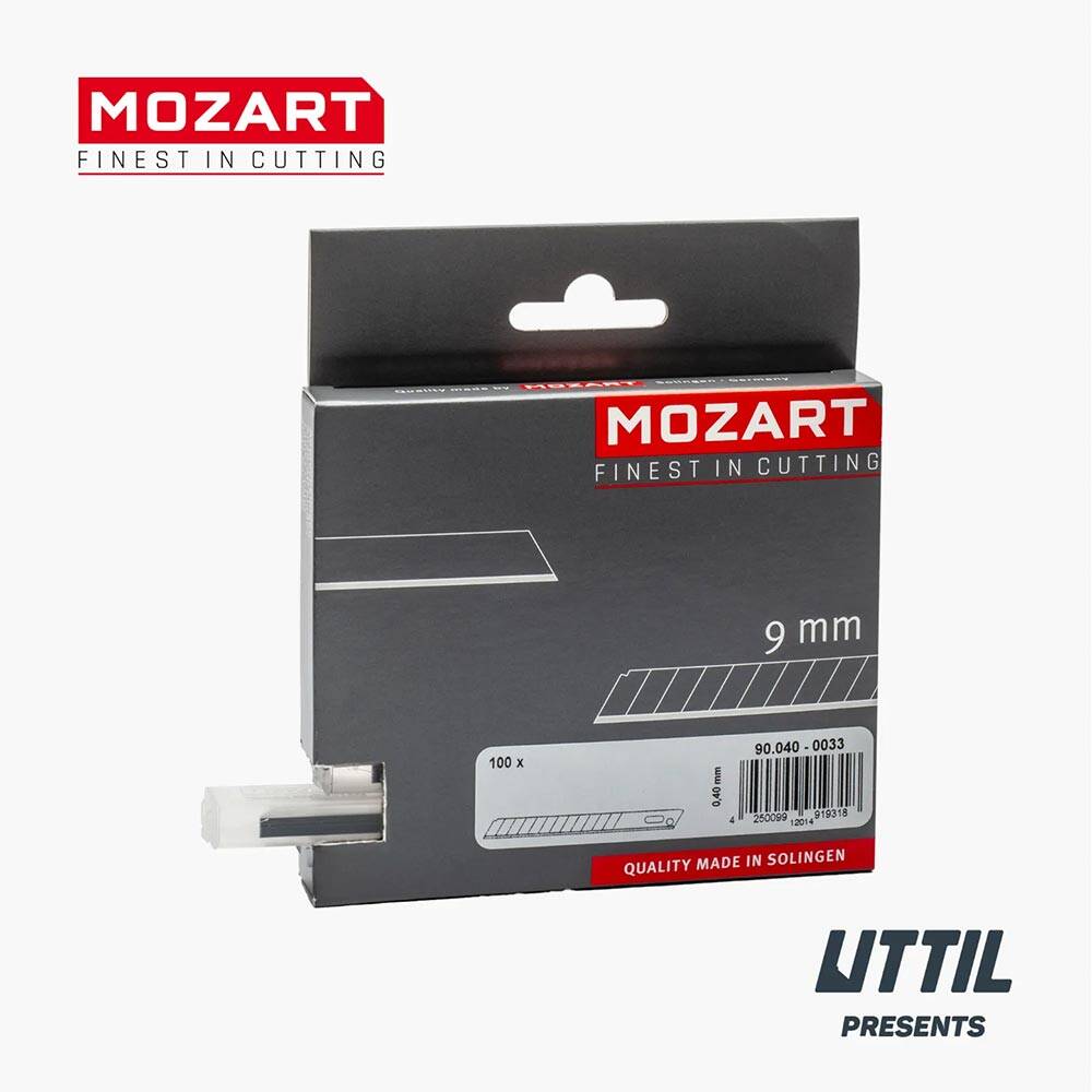 Mozart Maket Bıçağı Yedeği İnce Model 10'lu