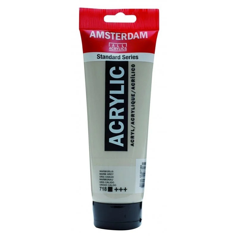 Talens Amsterdam Standard Akrilik Boya 120 ml 718 Warm Grey
