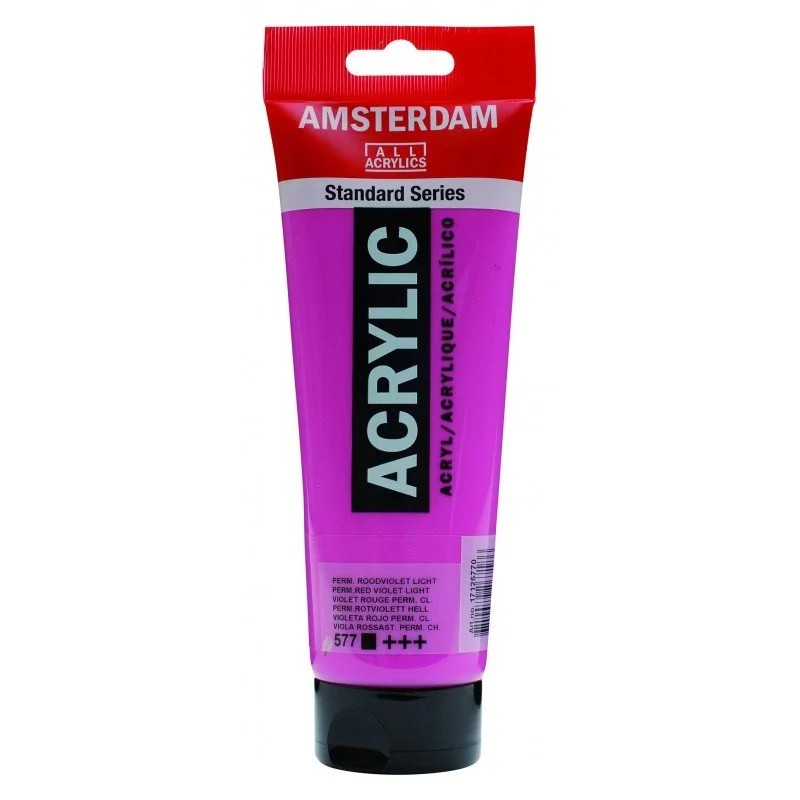 Talens Amsterdam Standard Akrilik Boya 120 ml 577 Permanent Red Violet Light