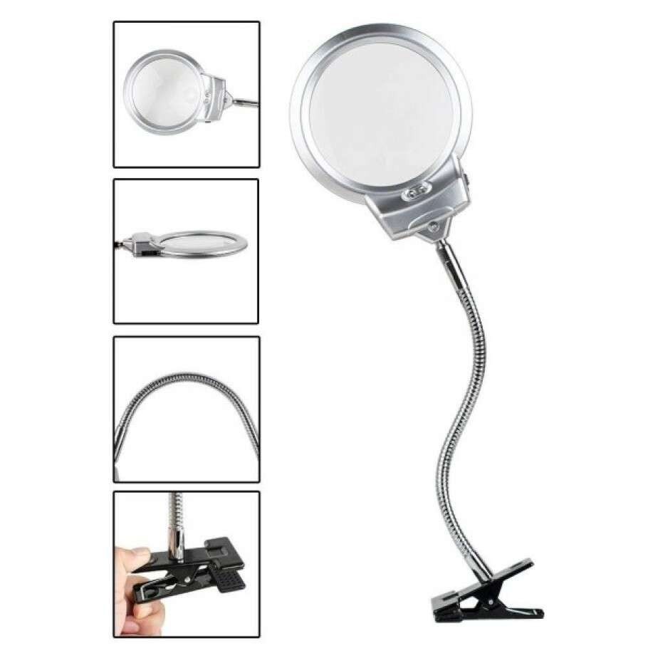 Karin Büyüteç Spr.Saplı 130 Mm Led 15120-C